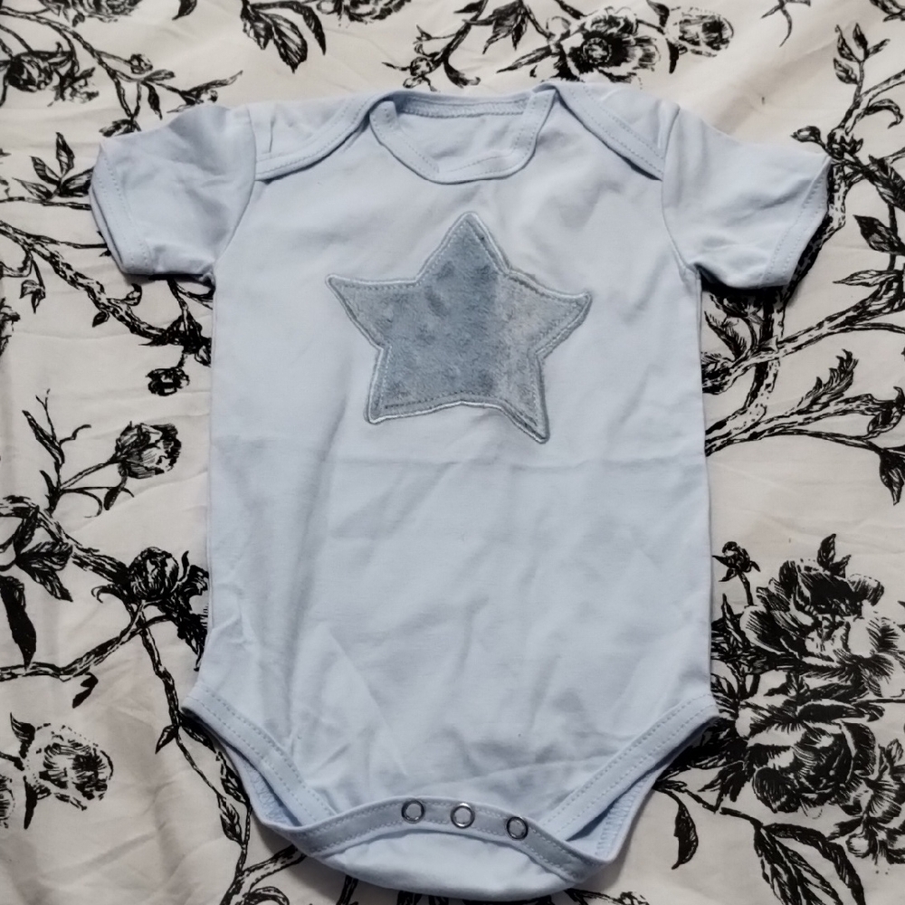 Blue Star Baby 3 Piece Fuzzy Set